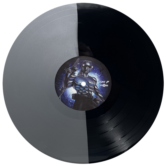 Sons of Steel - Original Motion Picture Soundtrack - Mondo SILVER/BLACK SPLIT LP