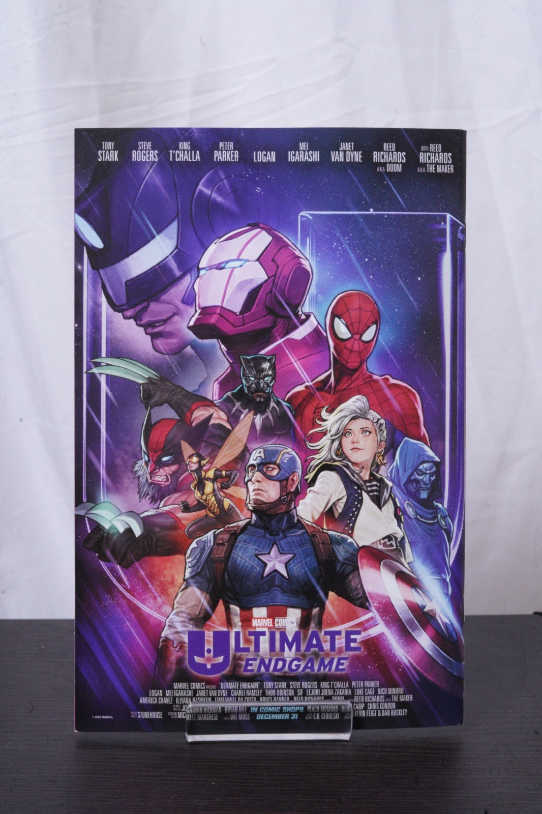 DEADPOOL/BATMAN (2025) MARVEL/DC #1 RYAN STEGMAN LOGO 2ND PRINT VARIANT