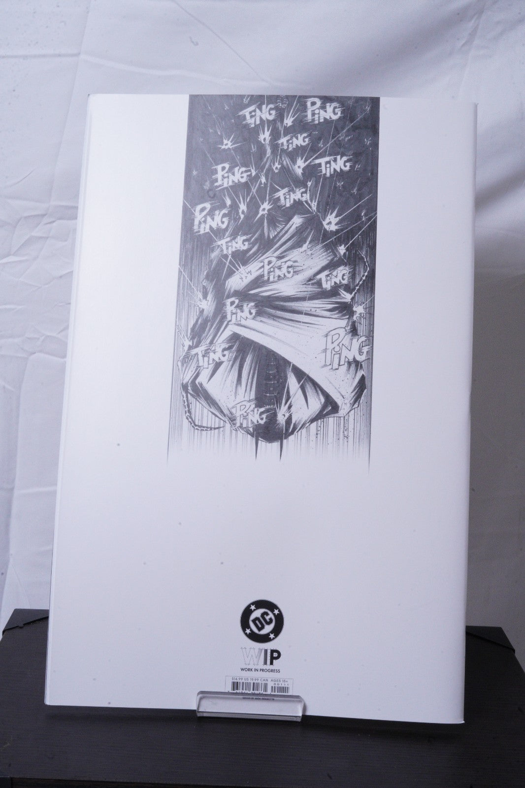 DC W.I.P.  Absolute Batman Issue #1 - Nick Dragotta Artboard Size Edition 17x11