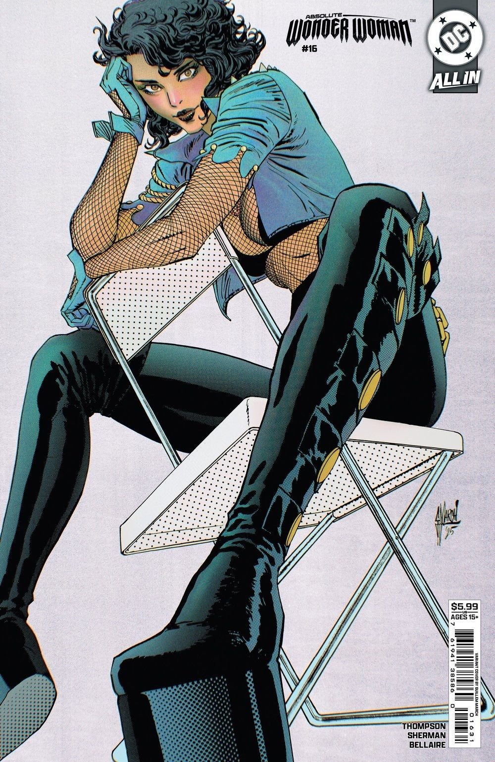 ABSOLUTE WONDER WOMAN #16 CVR C GUILLEM MARCH CARD STOCK VAR DC COMICS