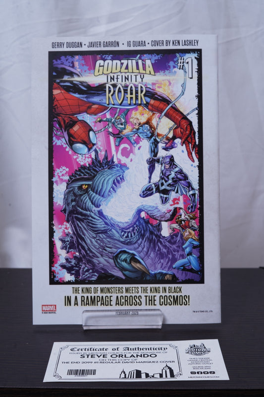 The End 2099 #1 Cover G Regular David Marquez Cover Signed By Steve Orlando