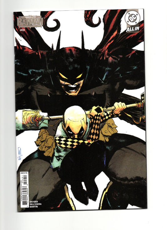 ABSOLUTE BATMAN #22 CVR E INC 1:25 WERTHER DELL EDERA CARD STOCK VAR