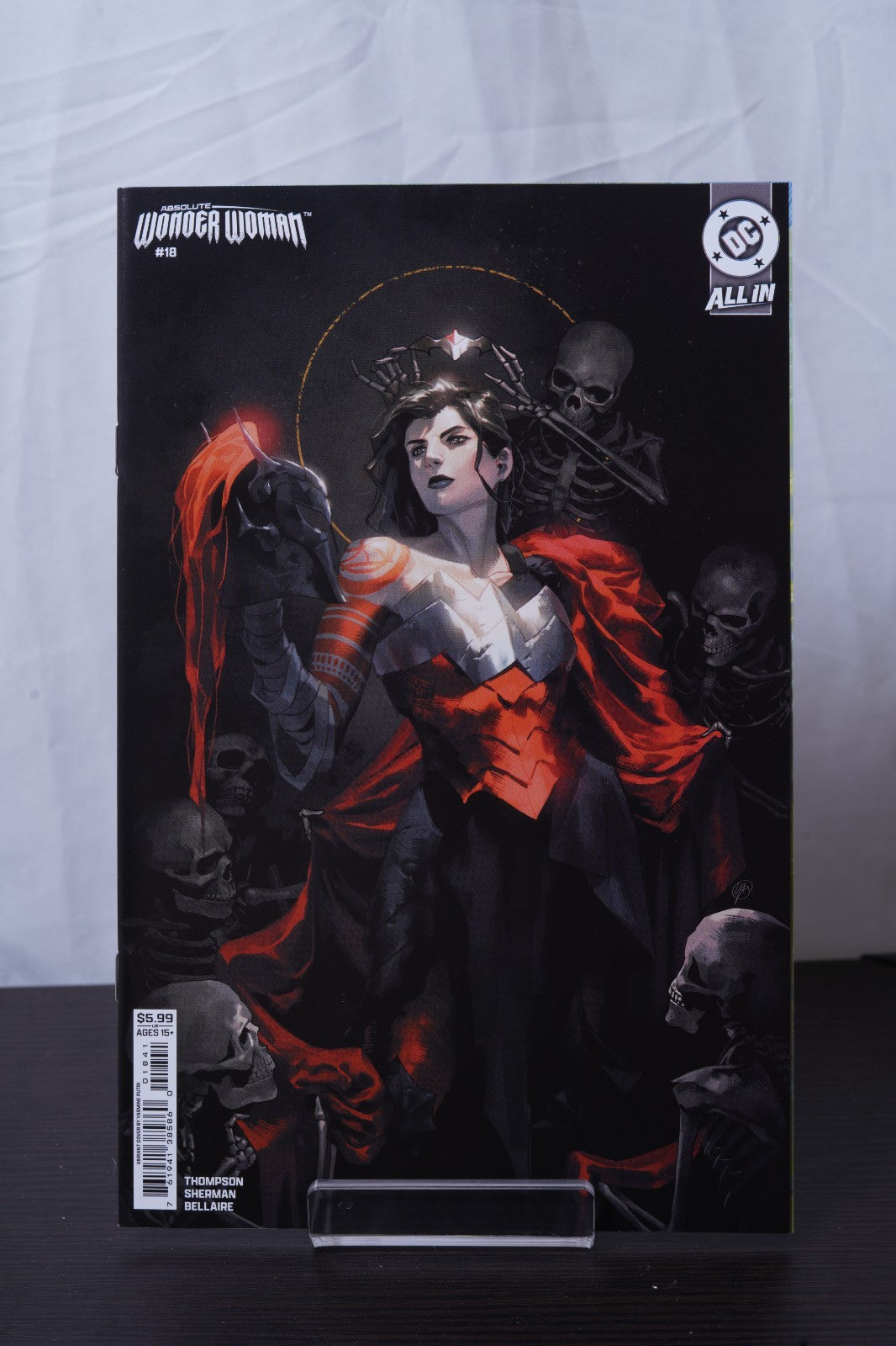 ABSOLUTE WONDER WOMAN #18 CVR D YASMINE PUTRI CARD STOCK VAR