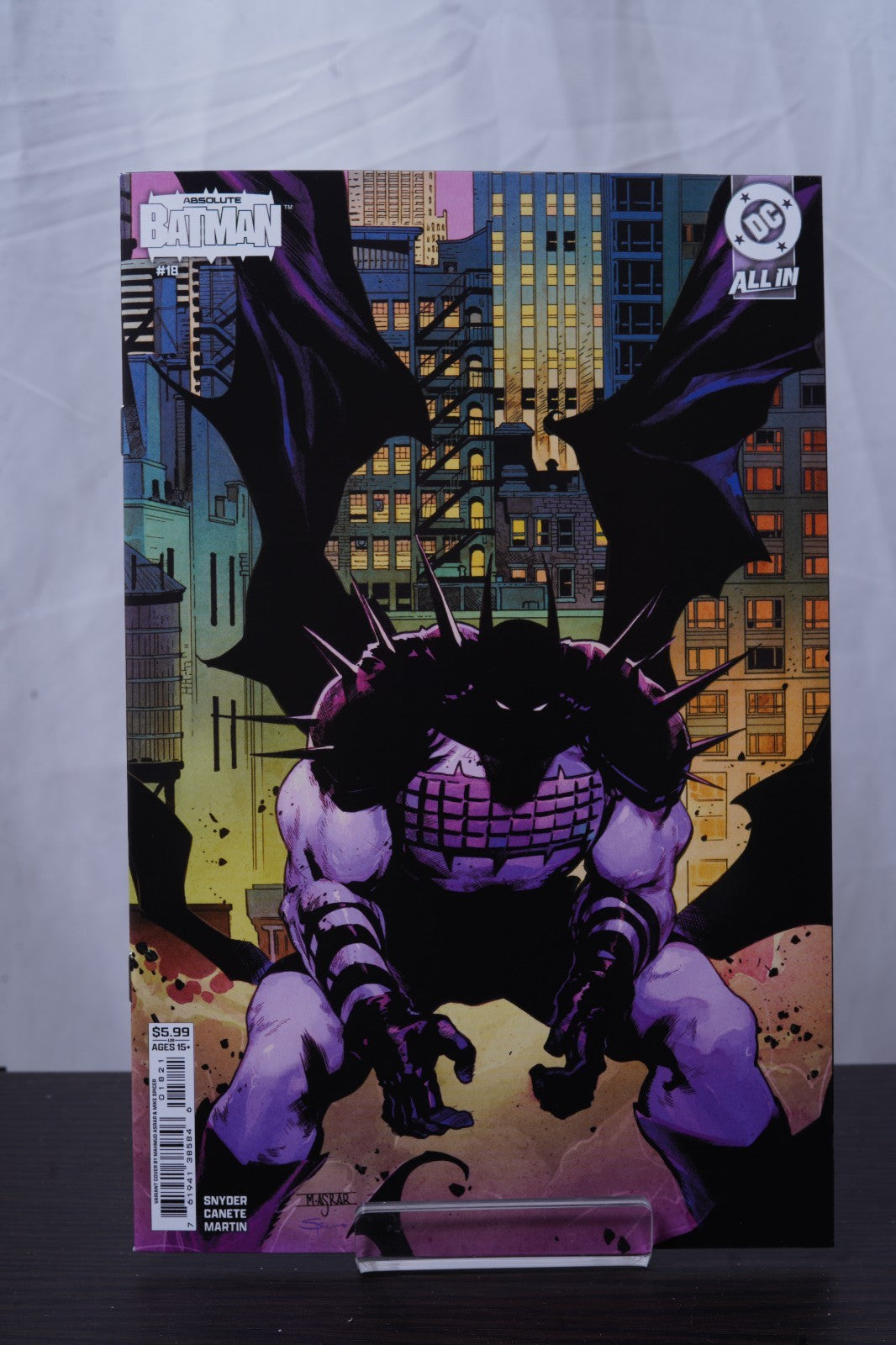 ABSOLUTE BATMAN #18 CVR B MAHMUD ASRAR CARD STOCK VAR