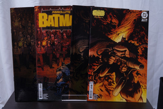 ABSOLUTE BATMAN 2025 ANNUAL #1 2ND PRINT BUNDLE - 4 BOOK SET