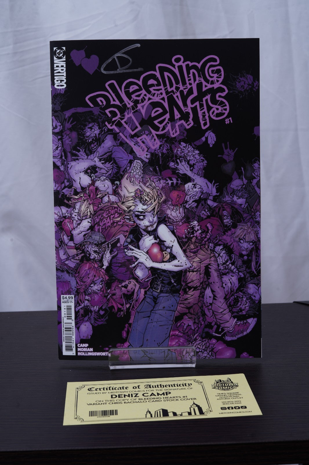 Bleeding Hearts #1 - Cover L Variant Chris Bachalo - Signed By Deniz Camp