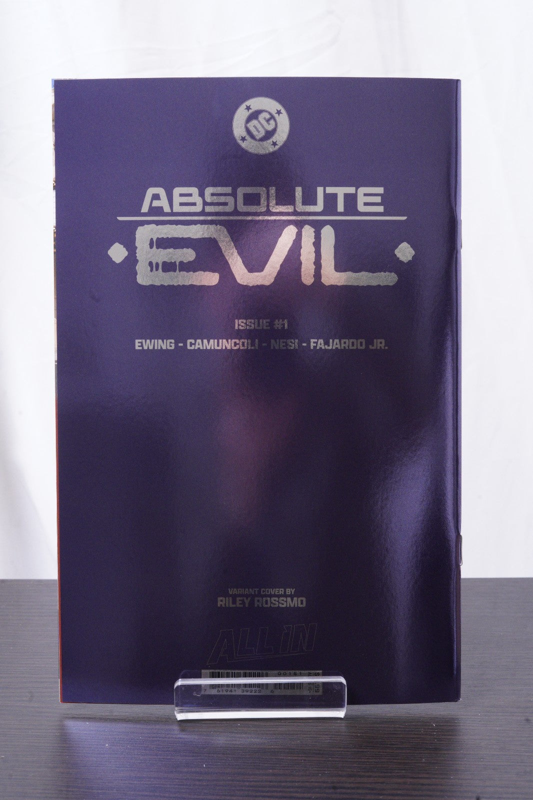 Absolute Evil Issue #1 - Riley Rossmo - Foil