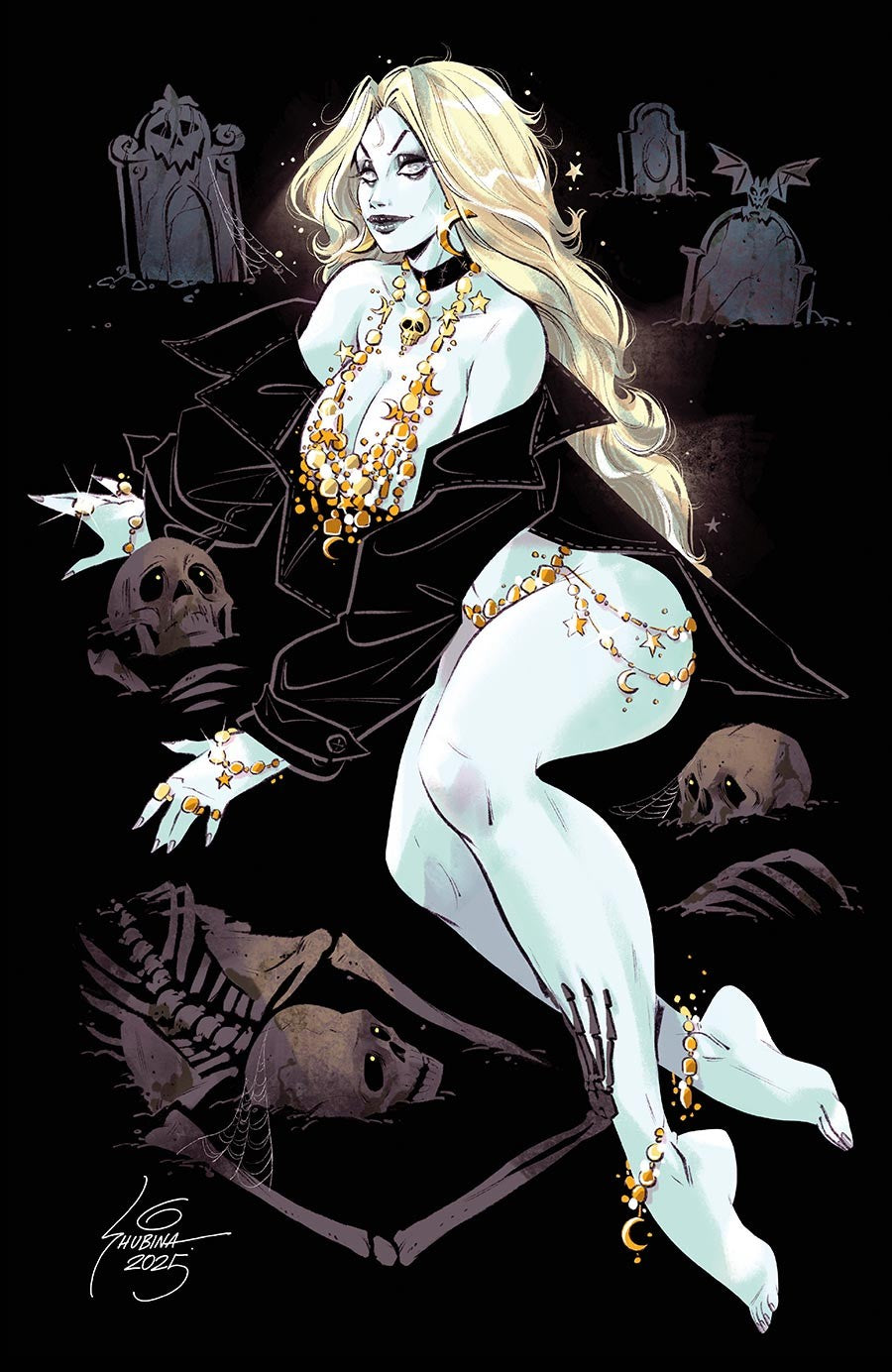 NOCTURNALS: THE SINISTER PATH #4 COVER C SVETA SHUBINA  DARK HORSE
