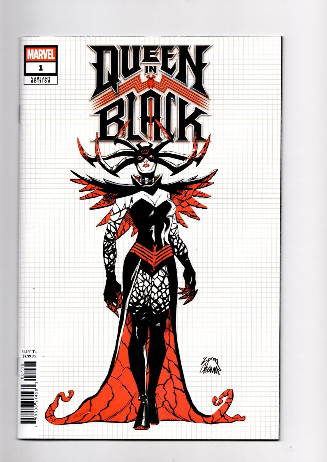QUEEN IN BLACK #1 Blind Bag Exclusive Ryan Stegman Design Variant