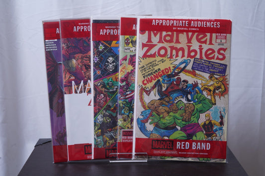 Marvel Zombies Red Band #1-5 Koblish Retro Variant Complete Set #1-5