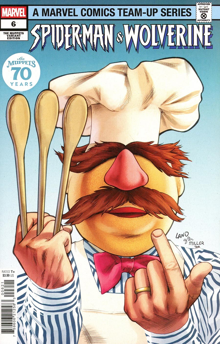 Spider-Man & Wolverine #6 Greg Land Muppets Variant