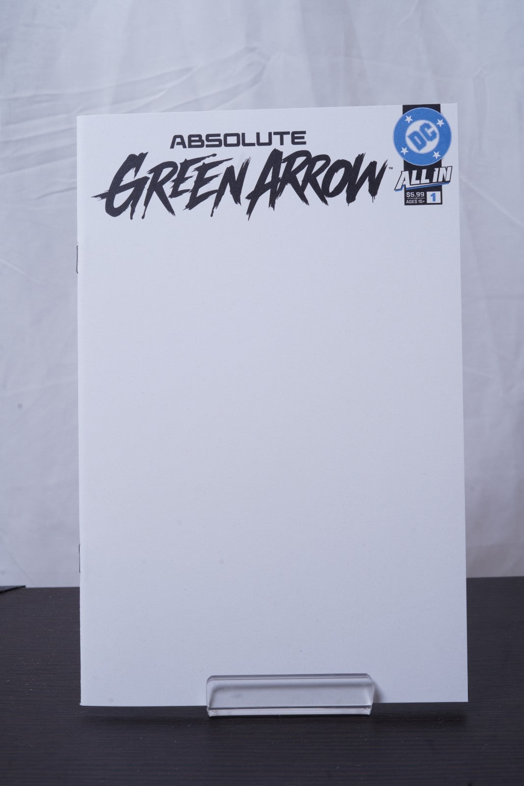 Absolute Green Arrow Issue #1 - BLANK CARD Cover G