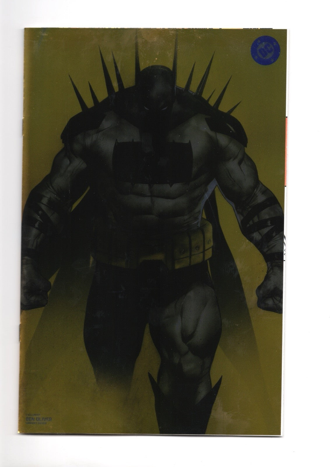 DC ALL IN SPECIAL 1 NYCC BEN OLIVER 3 BOOK VIRGIN FOIL VARIANTS