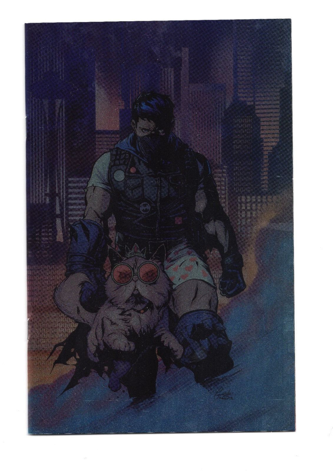 DUNGEON CRAWLER CARL #0 CVR H NATHAN GOODEN ABSOLUTE BATMAN HOMAGE 2 FOIL