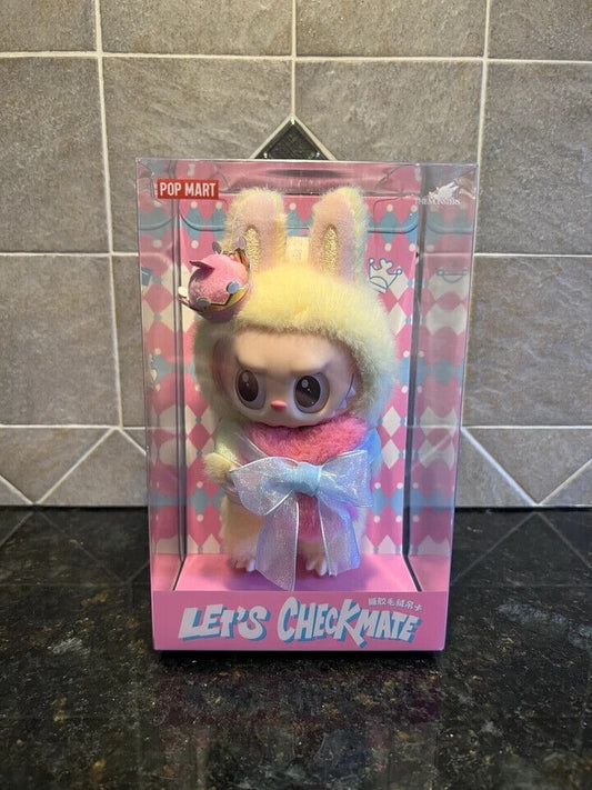 Pop Mart Labubu The Monsters Let's Checkmate Series Vinyl Plush Hanging Card