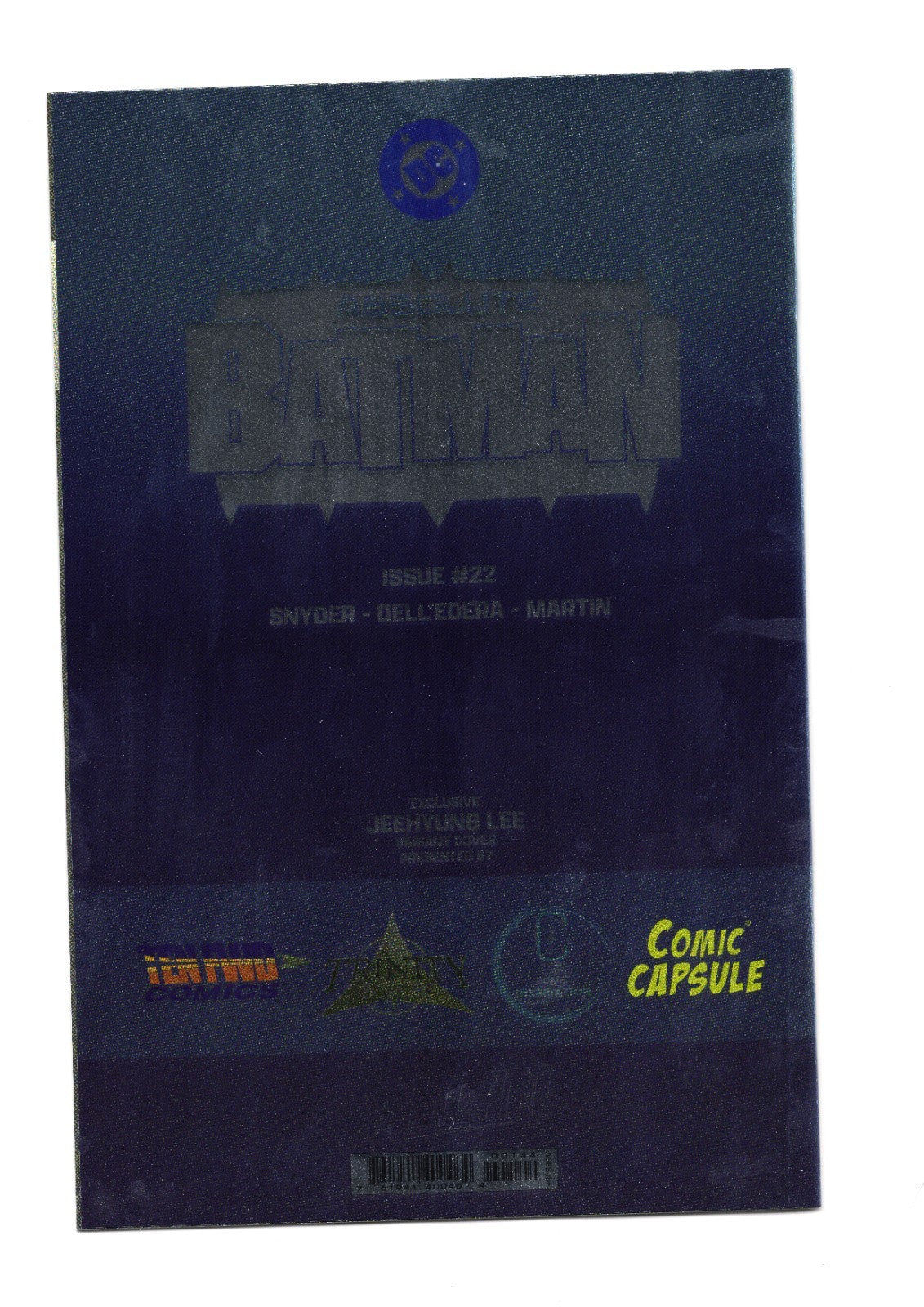ABSOLUTE BATMAN 22 JEEHYUNG LEE SDCC COLOR SPLASH FOIL VIRGIN VARIANT