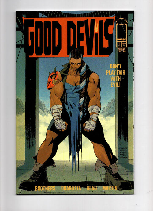 GOOD DEVILS DONT PLAY FAIR WITH EVIL 2ND PTG COVER B ABSOLUTE HOMAGE