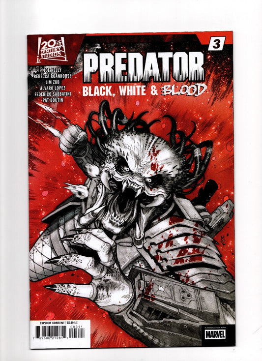 PREDATOR: BLACK, WHITE & BLOOD #3