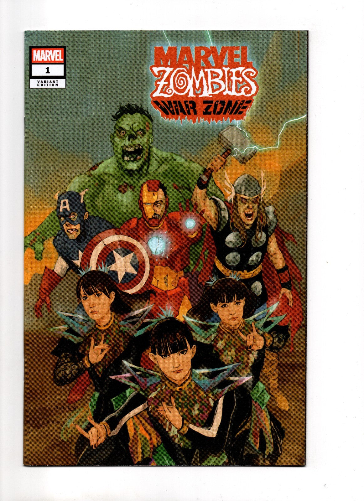 BABYMETAL Edition Marvel Zombies War Zone Comic Noto