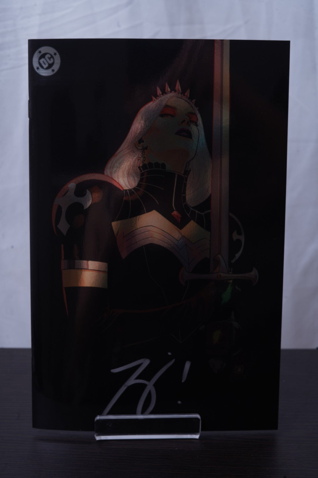 Wonder Woman #25 2nd Print Cover B Daniel Sampere FOIL - SIGNED BY TOM KING