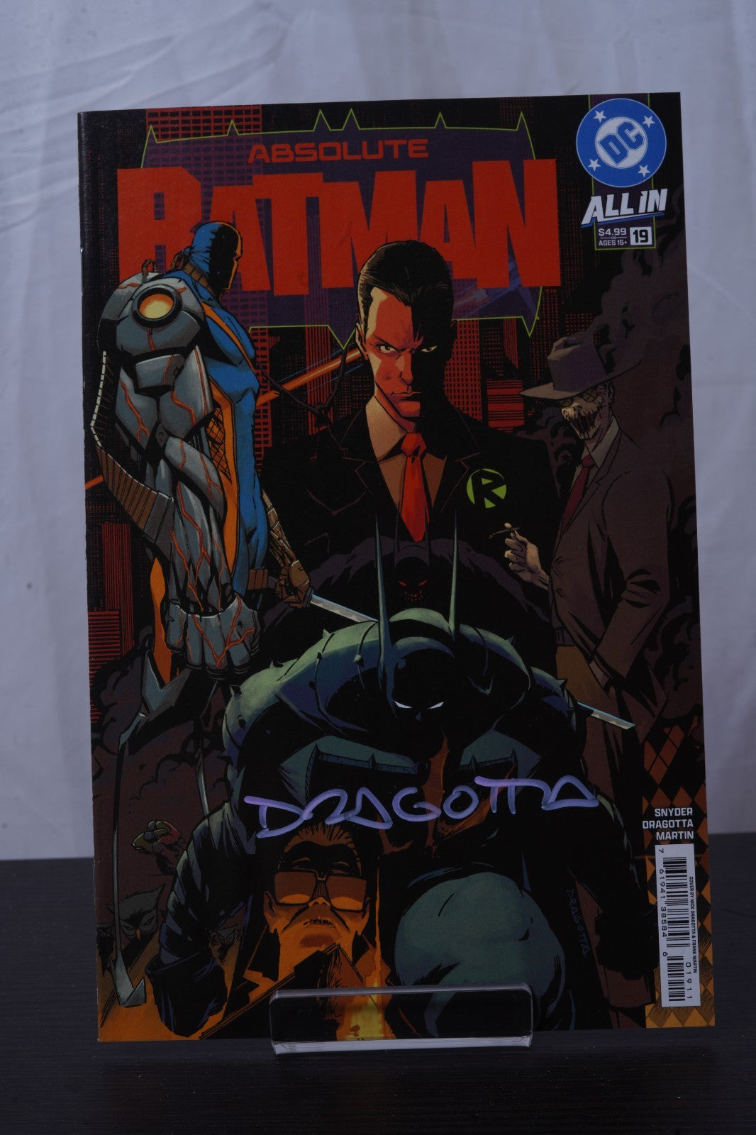 ABSOLUTE BATMAN #18 SIGNED BY DRAGOTTA COVER A COMIC NM 1ST PRINT 2026 DC W/COA