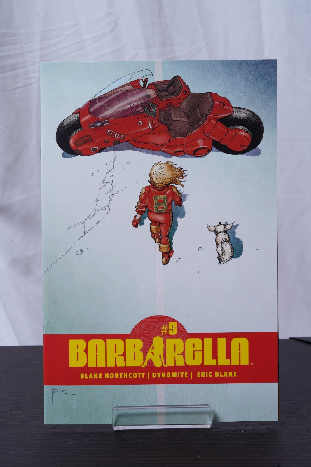 Barbarella Issue #5 - Richard Pace - Akira Homage