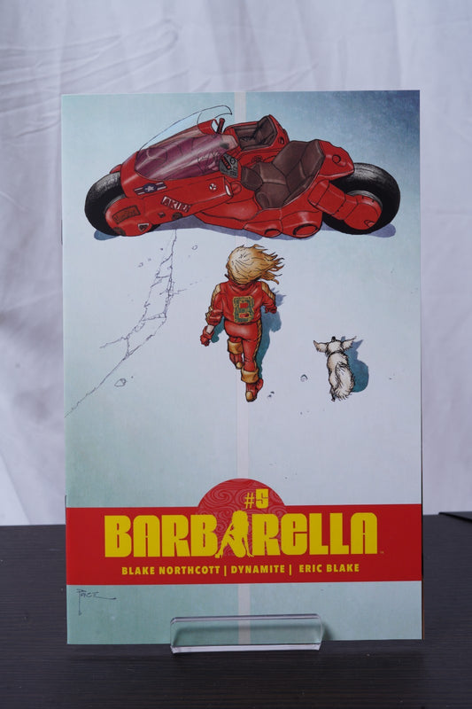 Barbarella Issue #5 - Richard Pace - Akira Homage
