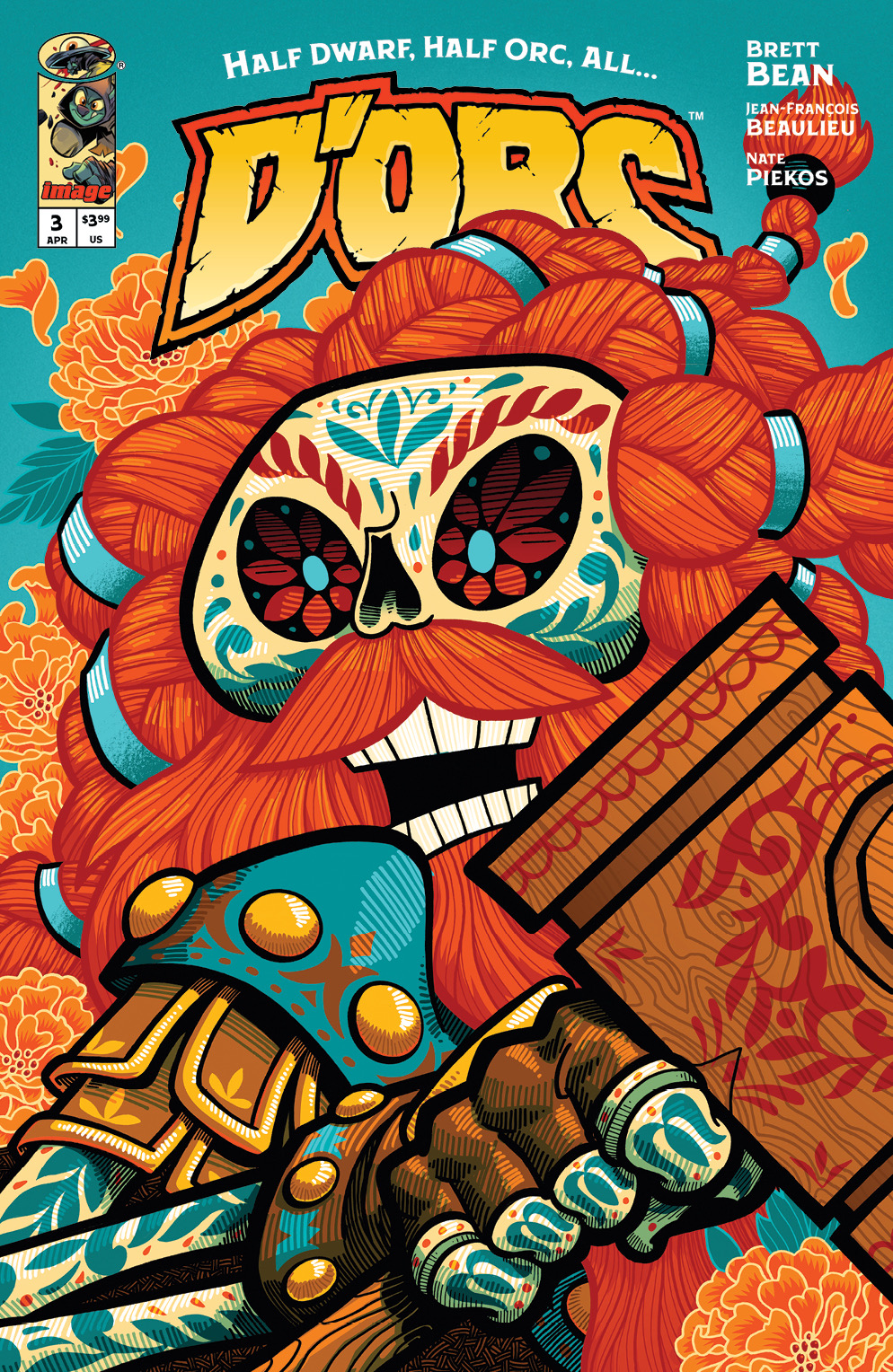 D'ORC #3 Trade Dress - J. Gonzo PRESALE
