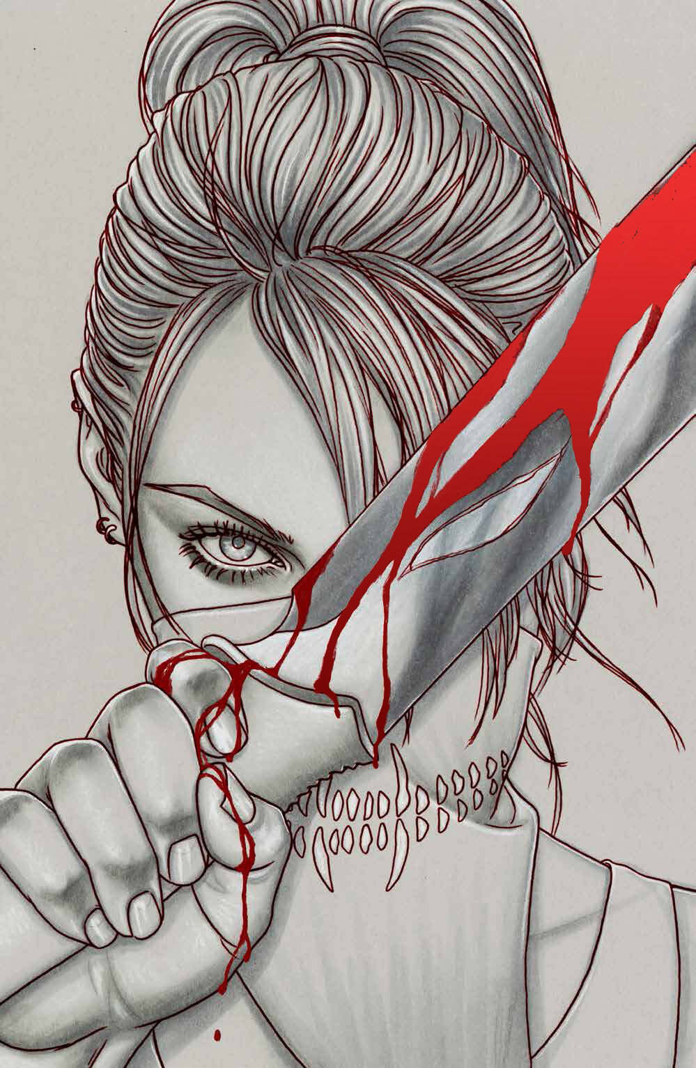 OMETHING IS KILLING THE CHILDREN ARCHIVE EDITION #1 SSCO FRISON BLOOD FOIL SET