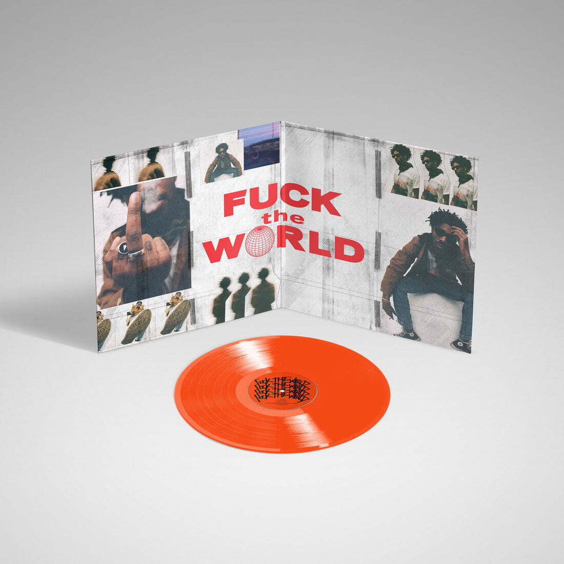 Brent Faiyaz Fuck The World 5 Year Anniversary Red Vinyl LP AND Clear Vinyl LP