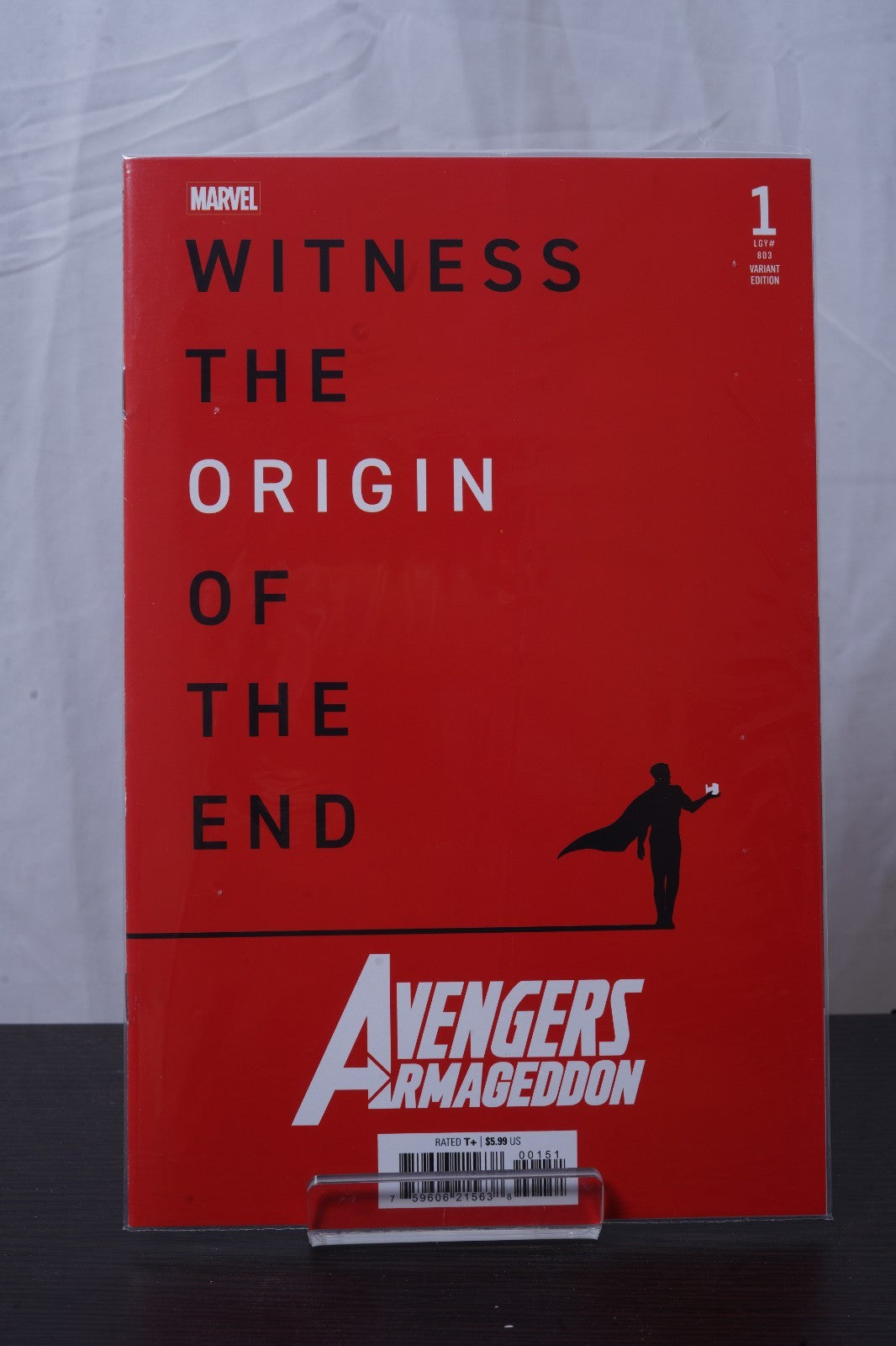 AVENGERS: ARMAGEDDON #1 CHIP ZDARSKY PROMO VARIANT POLYBAGGED WITH CARD