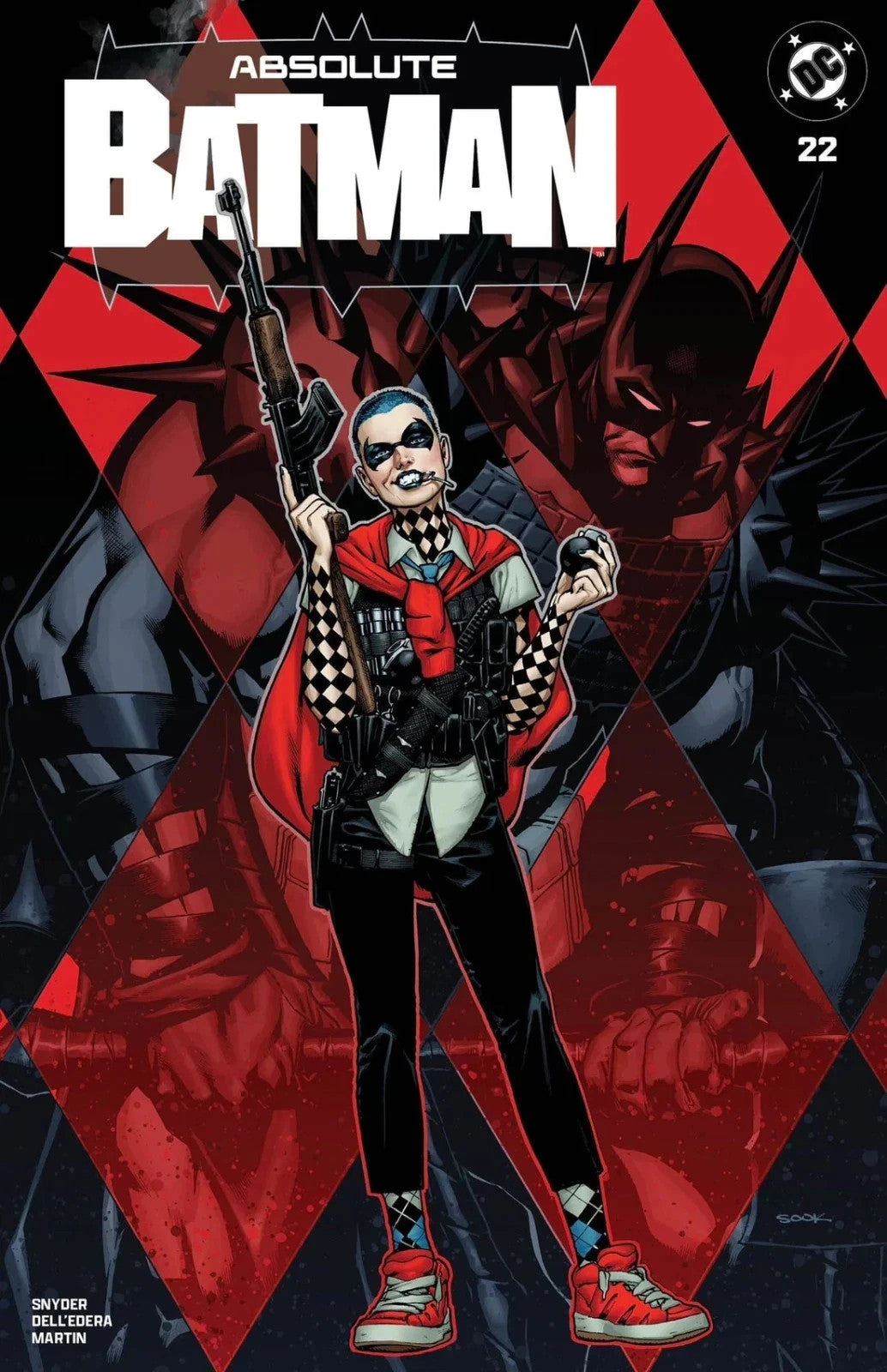 ABSOLUTE BATMAN #22 FELIX COMIC ART RYAN SOOK FOIL DESIGN - PRESALE