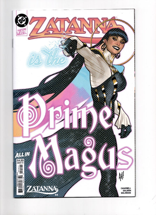 ZATANNA #4 CVR B ADAM HUGHES CARD STOCK VAR