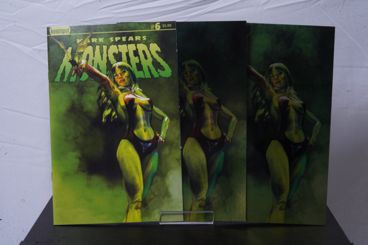 Mark Spears Monsters Issue #6 - Mark Spears - Vampirella Cover C + F + G SET