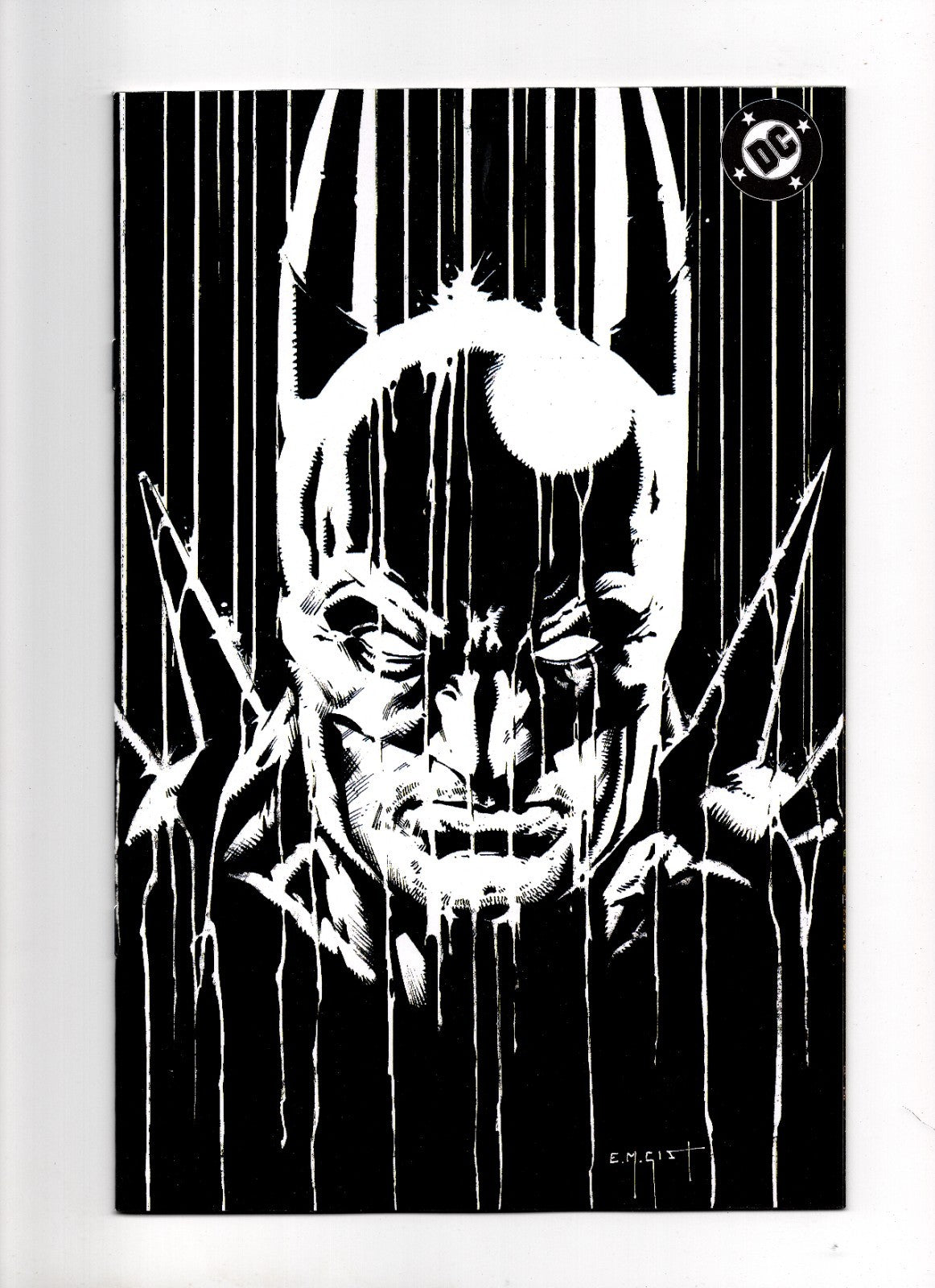 ABSOLUTE BATMAN # 18 E.M. GIST NOIR TRINITY EXCLUSIVE - AP COA 20/50