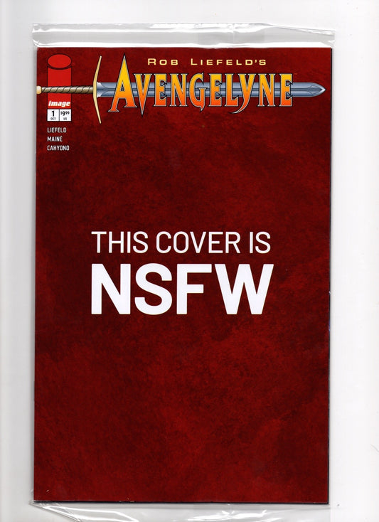 AVENGELYNE #1 CVR B ROB LIEFELD NSFW POLYBAGGED VAR
