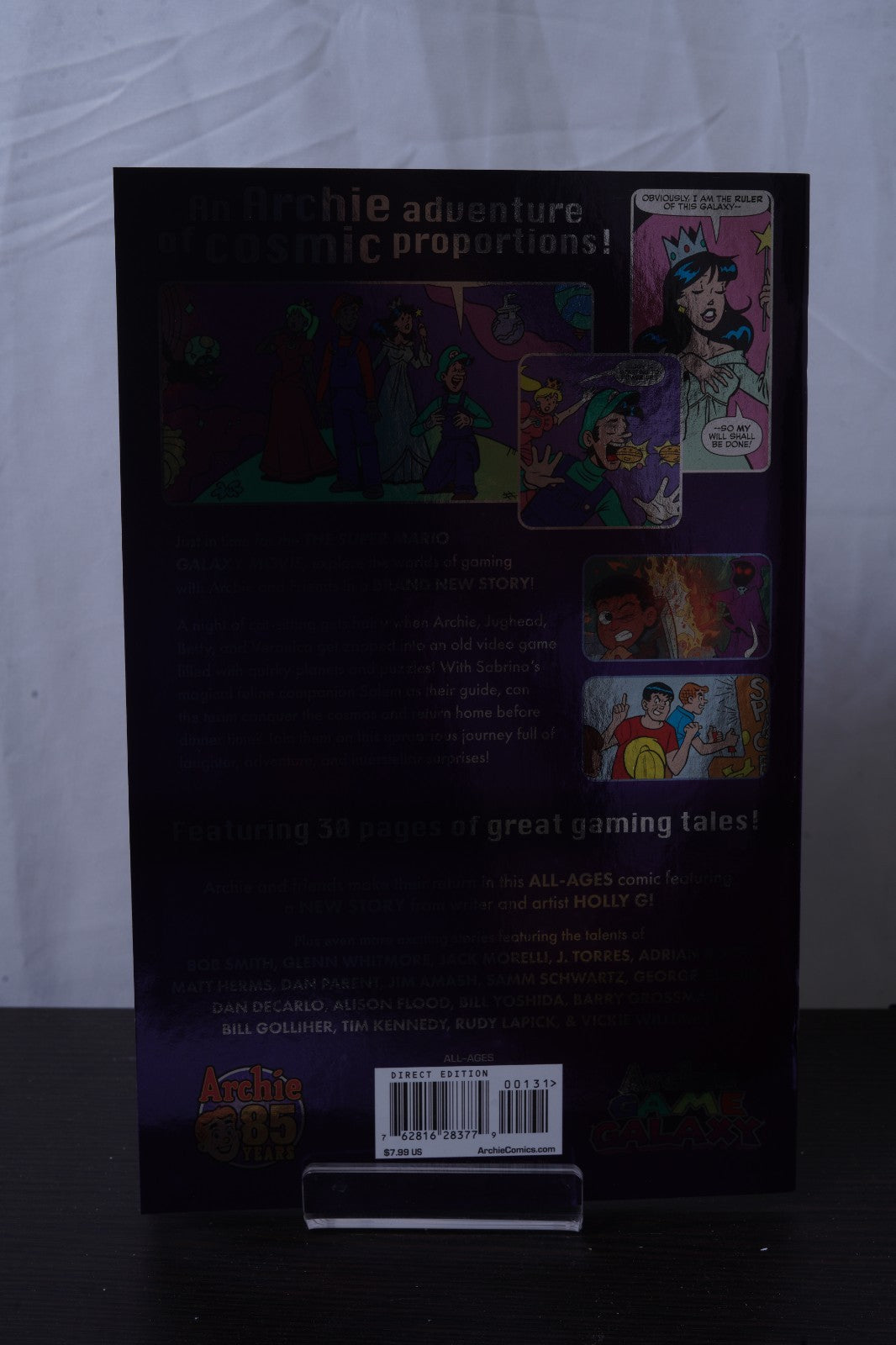 ARCHIE COMICS 85TH ANNIVERSARY PRESENTS ARCHIE GAME GALAXY #1 DAN DECARLO FOIL