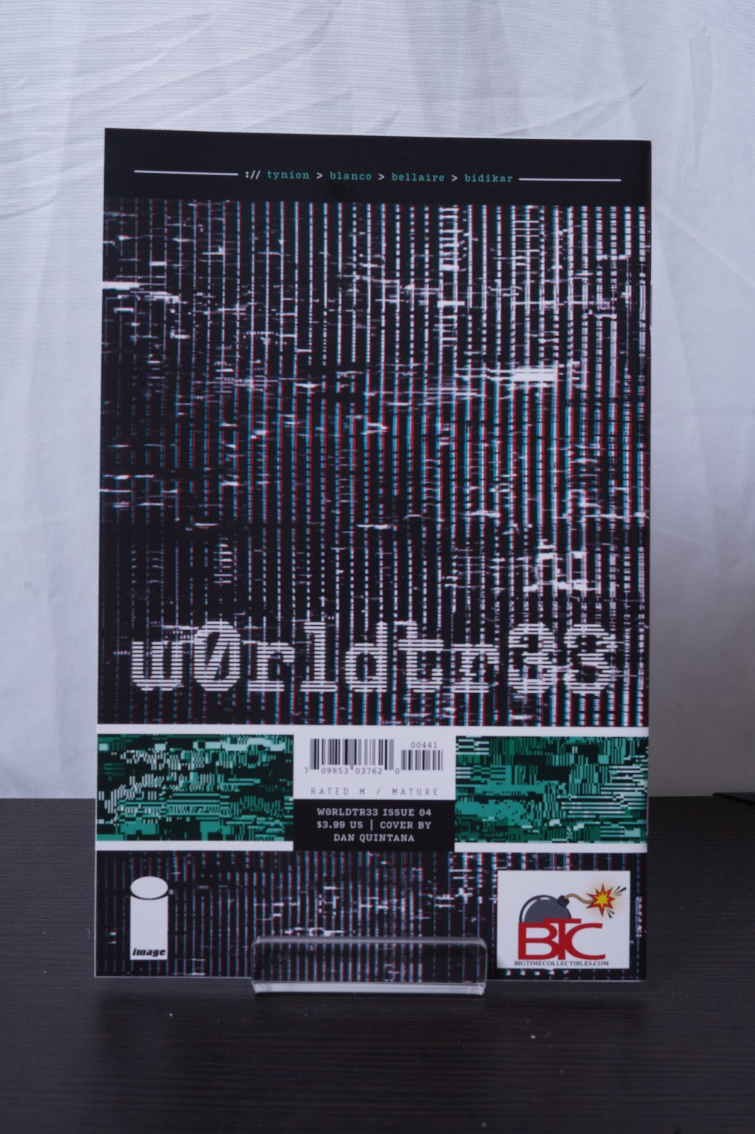 W0RLDTR33 #4 DAN QUINTANA EXCLUSIVE VIRGIN VARIANT LIMITED 500