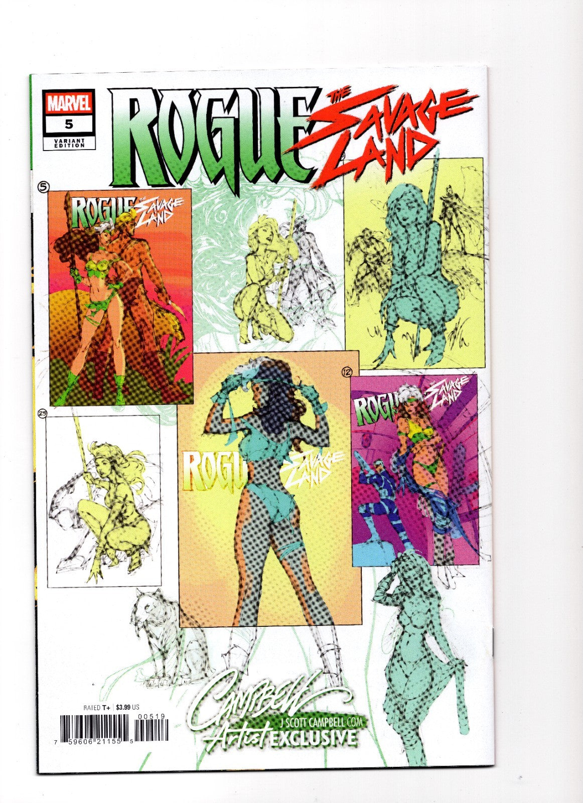 Rogue: The Savage Land #5 JSC [C] Artist EXCLUSIVE "Sunset" (2025)