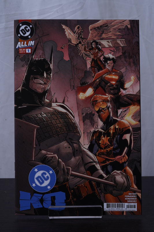 DC K.O. Issue #1 - Javier Fernandez - 3rd Print
