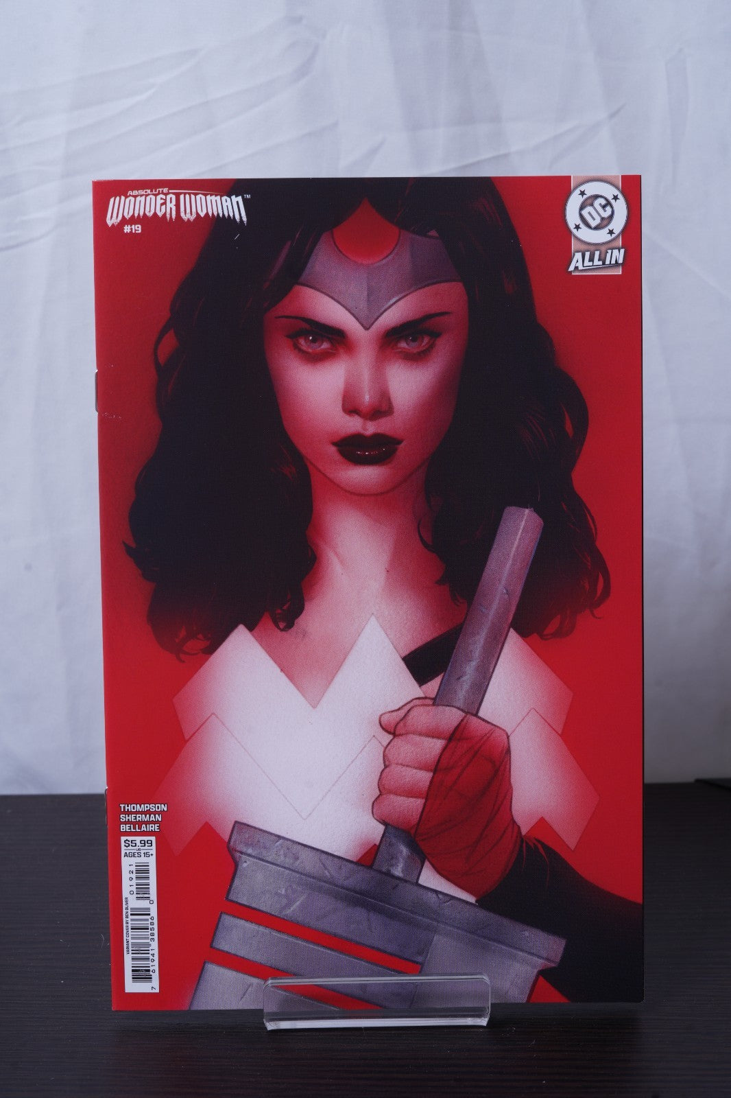 ABSOLUTE WONDER WOMAN #19 CVR B BEN OLIVER CARD STOCK VAR