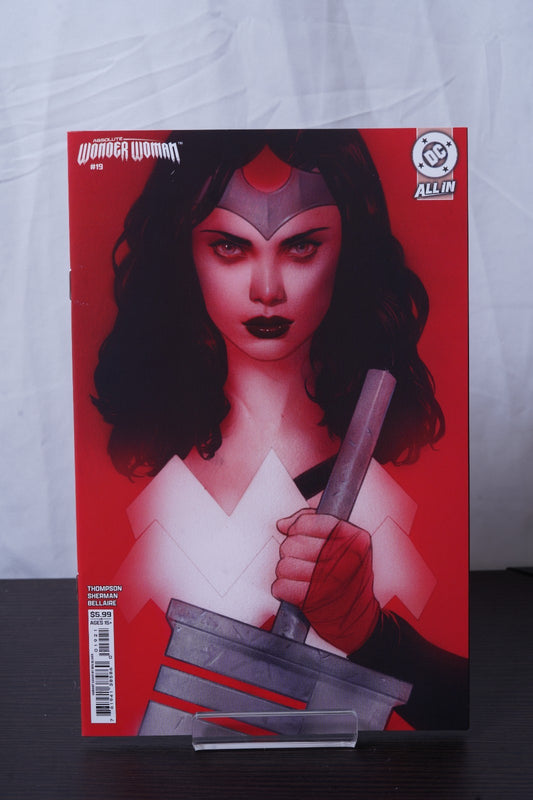 ABSOLUTE WONDER WOMAN #19 CVR B BEN OLIVER CARD STOCK VAR