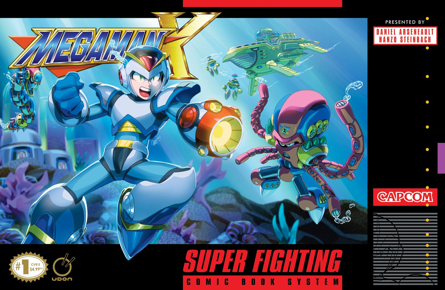 Mega Man X Issue #1 - Jeffrey Cruz (1:5)