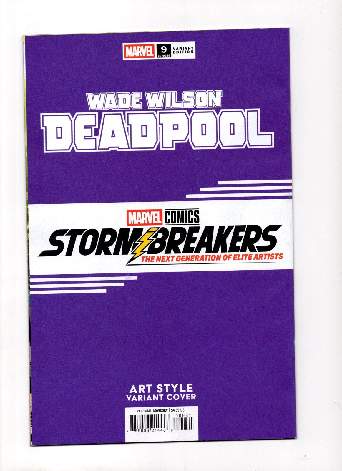 WADE WILSON: DEADPOOL #9 GURIHIRU ART STYLE VARIANT [BG]