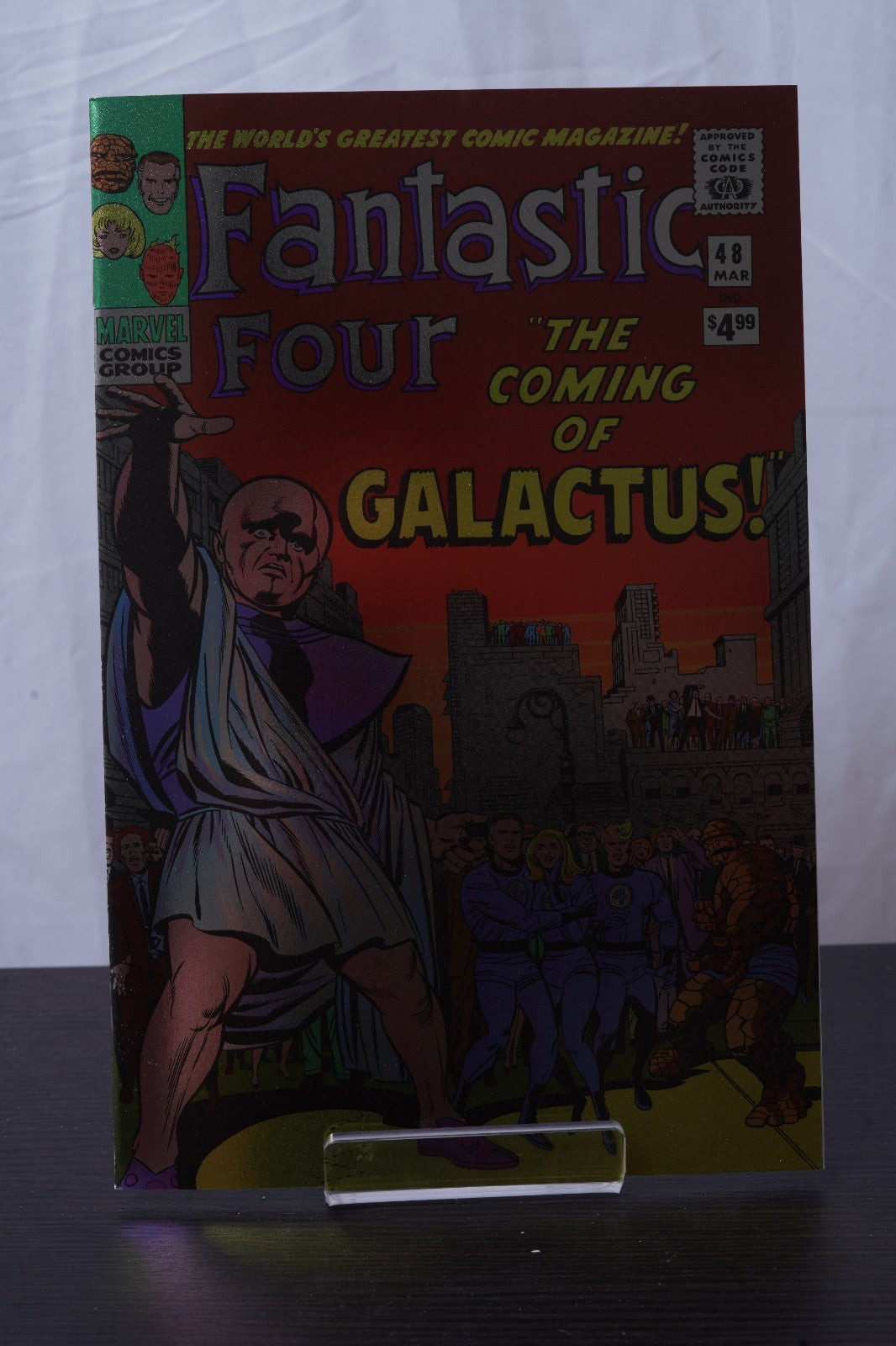 FANTASTIC FOUR 48,49,50 SDCC 2025 FOIL SET 1ST APP GALACTICUS & SURFER IN FOIL