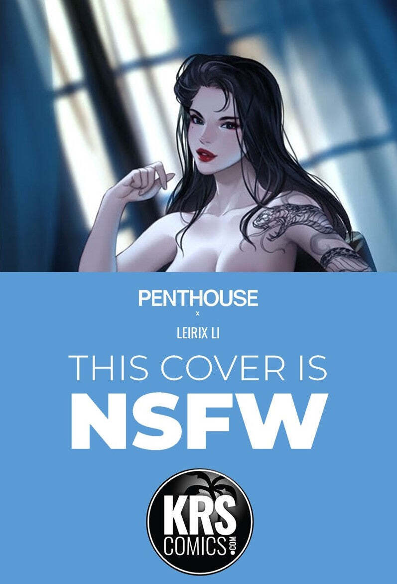 PENTHOUSE COMICS #6 LEIRIX VIRGIN TOPLESS VARIANT  LTD 200