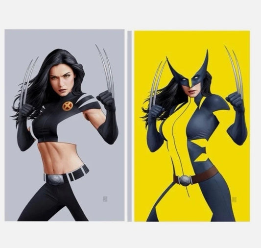 X-23 Negative Space X-Men # 20 John Tyler Christopher Virgin Variant Set