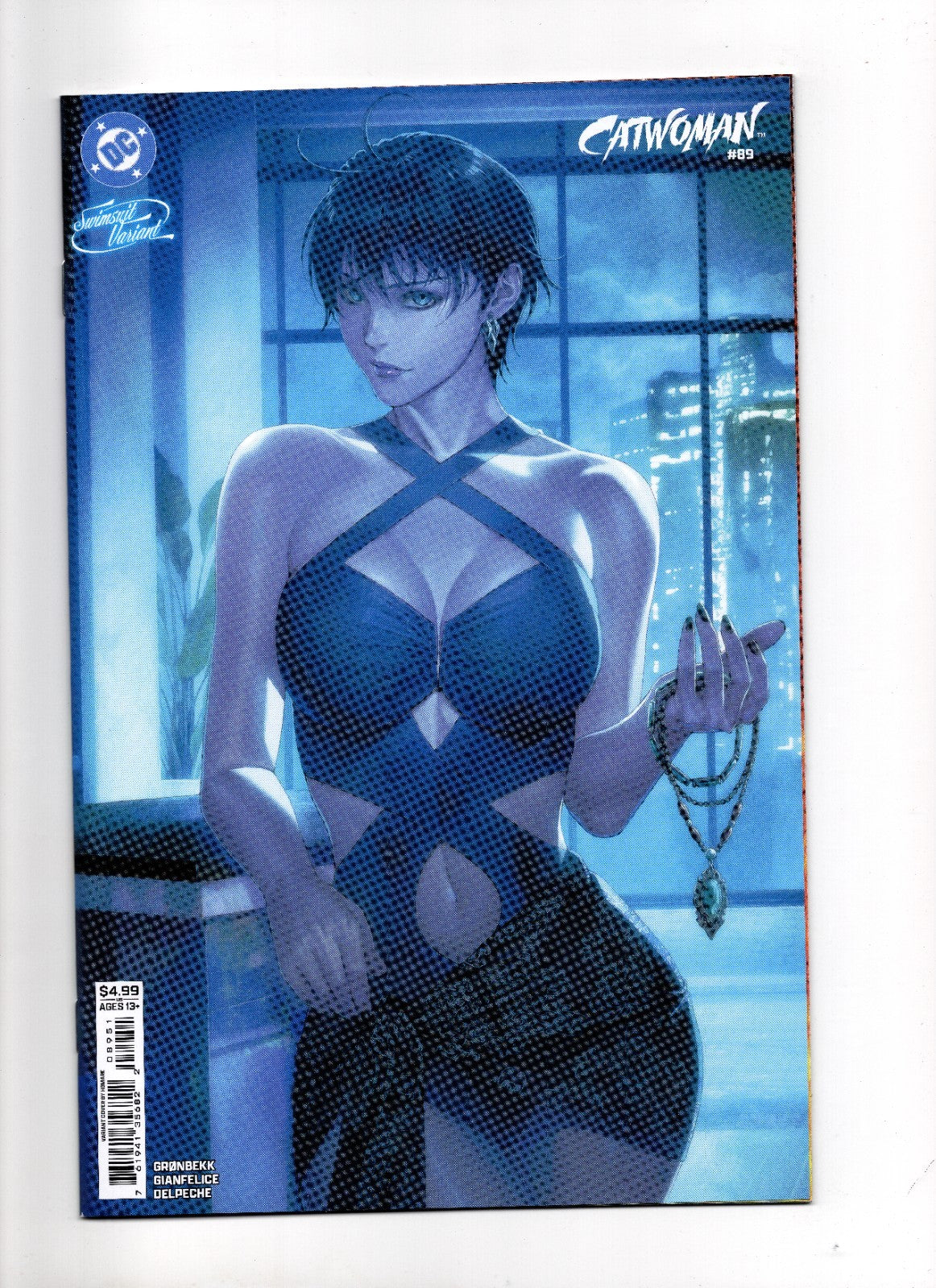 CATWOMAN #89 CVR E HOMARE SWIMSUIT CARD STOCK VAR