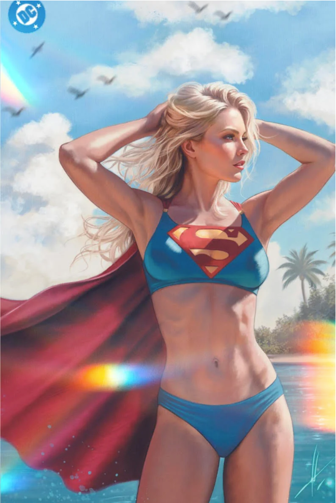 SUPERGIRL #1 CARLA COHEN FOIL VIRGIN VARIANT LTD 400 PREORDER