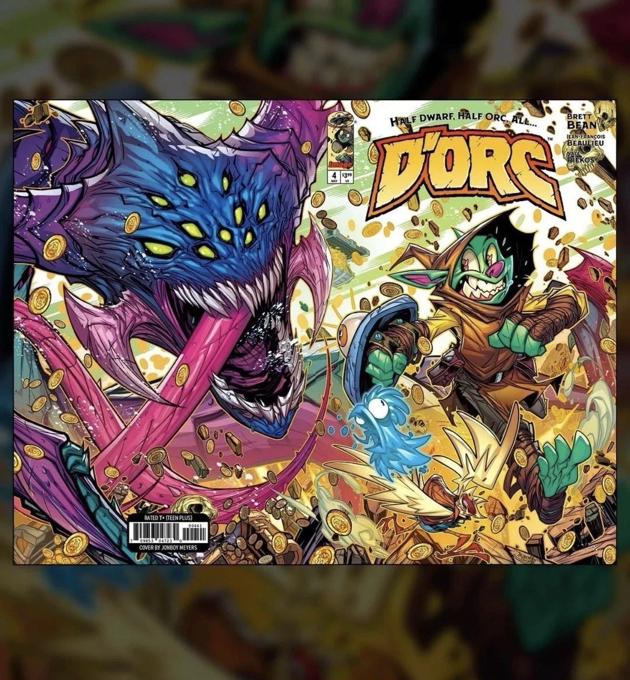 D’ORC #4 JonBoy Foil Wraparound LTD 500 PRESALE Brett Bean